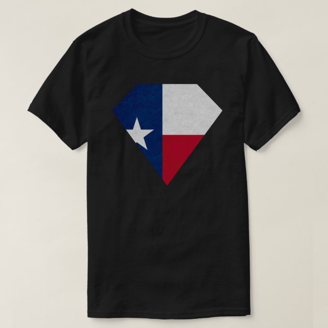 Texas Strong Superhero T-Shirt (Design Front)