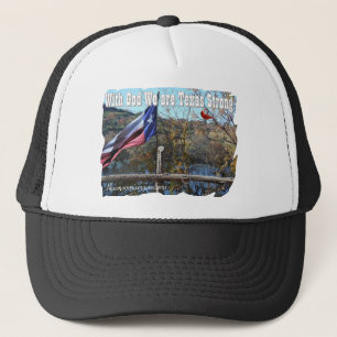 Texas strong trucker hat