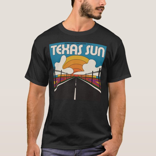 Texas Sun Poster T-Shirt (Front)