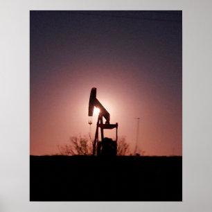 Texas Sunset ~ Brian J. Palfrey Poster