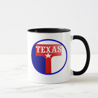Texas t-shirt mug