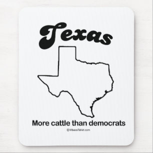 TEXAS - "TEXAS STATE MOTTO" T-shirts and Gear Mouse Mat