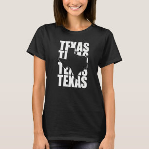 Texas Texas Texas Texas Shape Of Texas Home State T-Shirt