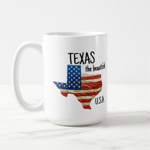 TEXAS the beautiful USA Coffee Mug
