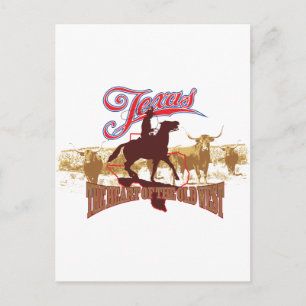 Texas - The Heart of the West Postcard
