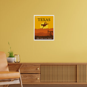 Texas, The Lone Star State, Poster