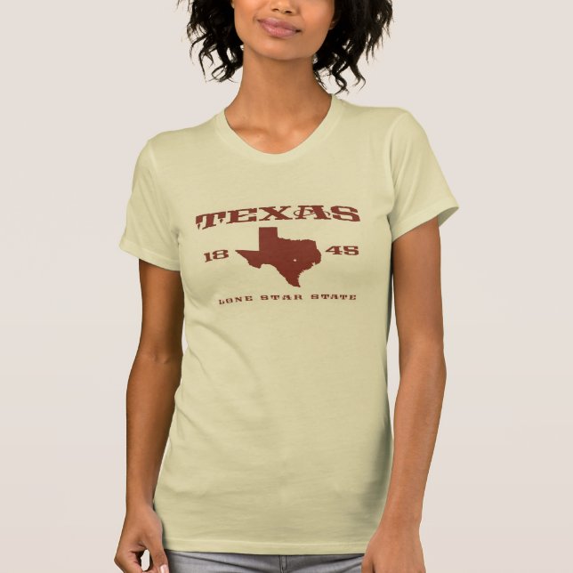 Texas -- The Lone Star State T-Shirt (Front)