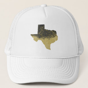 Texas theme trucker hat