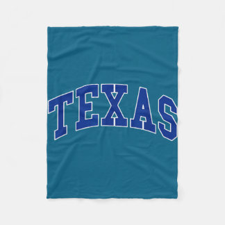 Texas - throwback design - classic fleece blanket