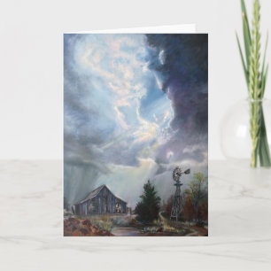 Texas Thunderstorm Greeting Card