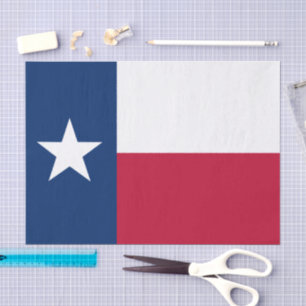 Texas tissue paper, Texas Flag tissue paper