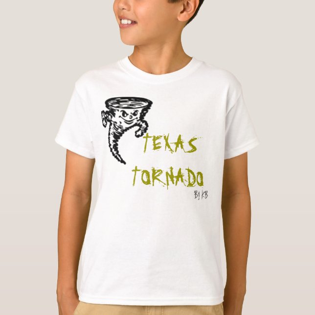 TEXAS TORNADO, By KB T-Shirt (Front)