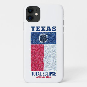 Texas Total Eclipse iPhone Case