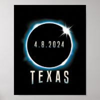 Texas Total Solar Eclipse 2024 Blue April 8 Men Wo