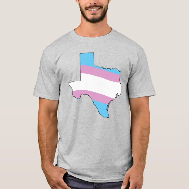 Texas Trans Pride T-Shirt (Front)
