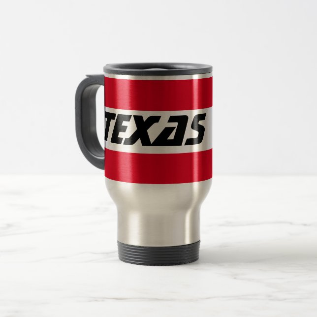 TEXAS TRAVEL MUG (Front Left)