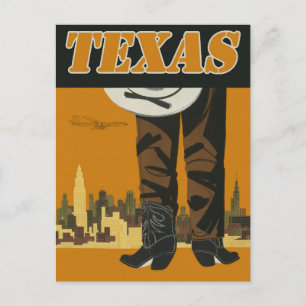 TEXAS Travel postcard