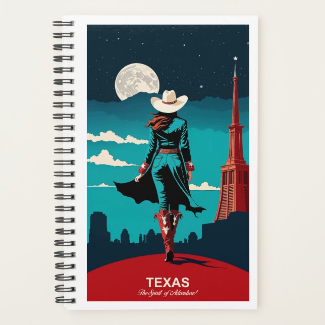 Texas Travel: The Spirit of Adventure Planner (Front)