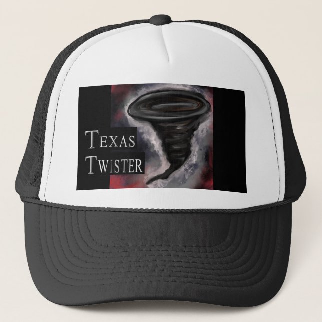TEXAS TWISTER TRUCKER HAT (Front)