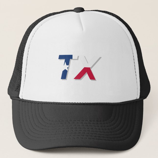 Texas TX Trucker Hat (Front)