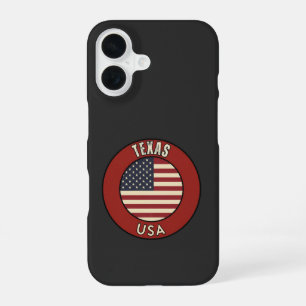 Texas United States of America iPhone 16 Case