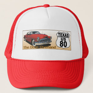Texas US Route 80 - The Dixie Overland Trucker Hat