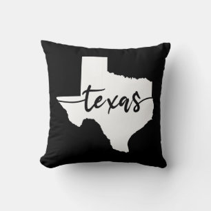 Texas USA State Map Cushion