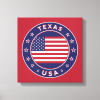 Texas, USA States, poster, canvas