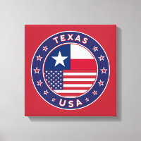 Texas, USA States, Texas poster, canvas