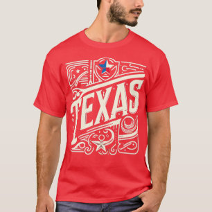 Texas Vintage Design T-Shirt
