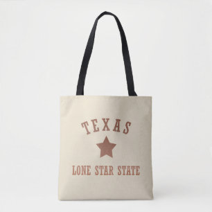 Texas vintage the lone star state tote bag