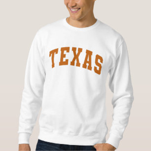 Texas Vintage Varsity College Style Sweatshirt
