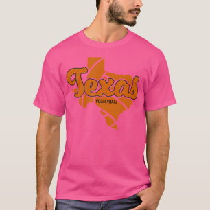 Texas Volleyball Script T-Shirt
