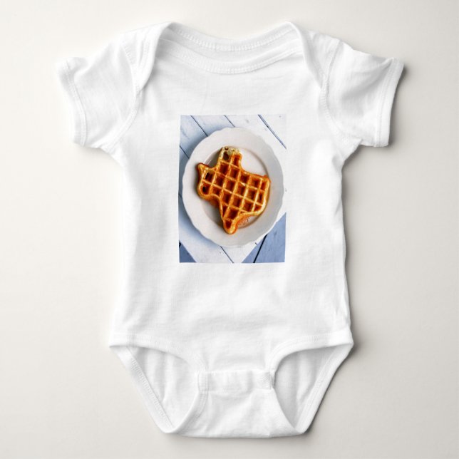 Texas Waffle Baby Bodysuit (Front)