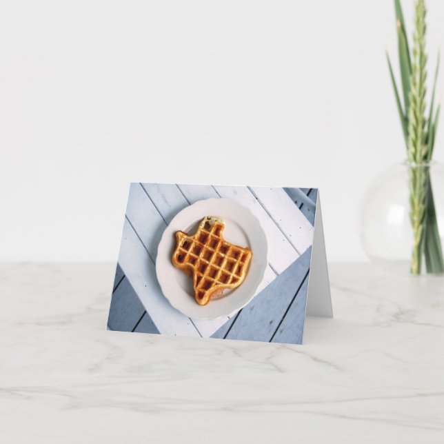 Texas Waffle Notecard (Front)