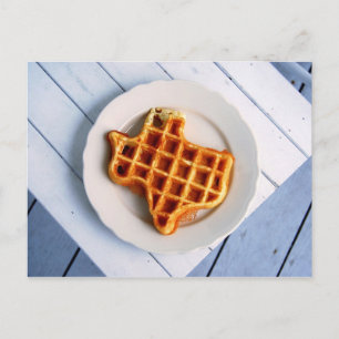 Texas Waffle Postcard