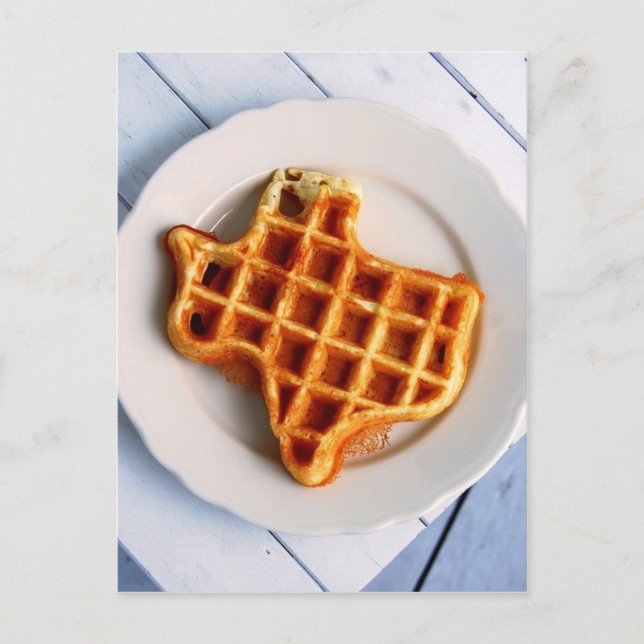 Texas Waffle Postcard (Front)