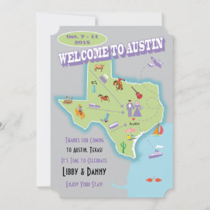 Texas Wedding Libby Invitation