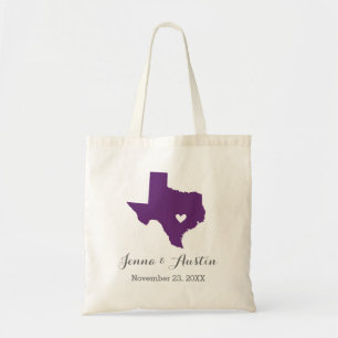 Texas Wedding Welcome Tote Bag