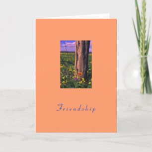 "Texas Wildflowers Friendship" Holiday Card