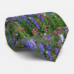 Texas Wildflowers Tie