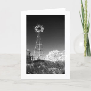 "Texas Windmill" Card