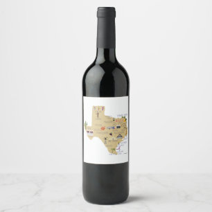 Texas Wine Wine Label