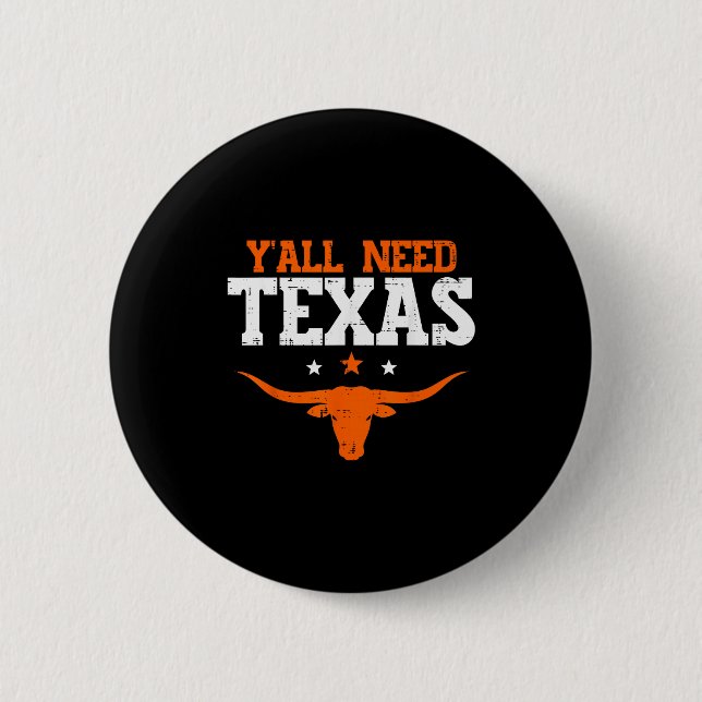 Texas Women Kids Men Boys Girls Youth Teen  6 Cm Round Badge (Front)