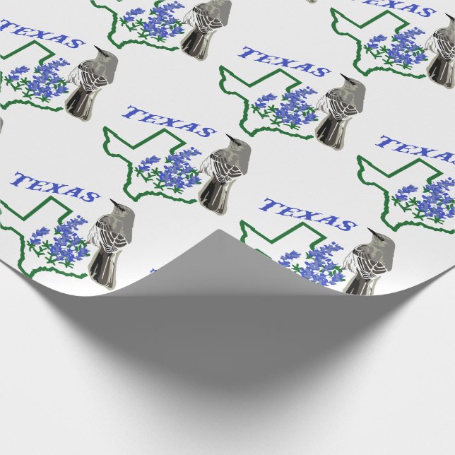 Texas Wrapping Paper (Corner)