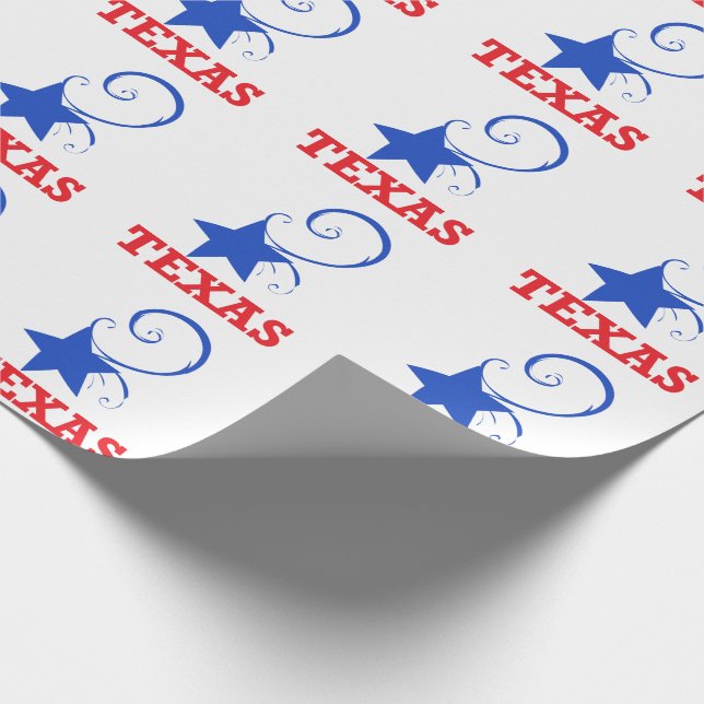 Texas Wrapping Paper (Corner)