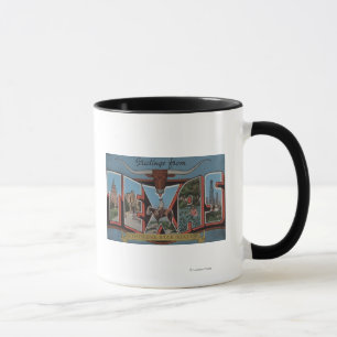 TexasLarge Letter Scenes Mug