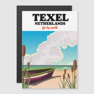 Texel Netherlands travel poster