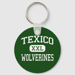 Texico - Wolverines - High - Texico New Mexico Key Ring