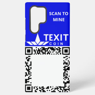 TeXit Coin Android Galaxy QR Samsung Galaxy Case
